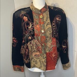 Julia Kim Women's Multicolor Embroidered Jacket PL